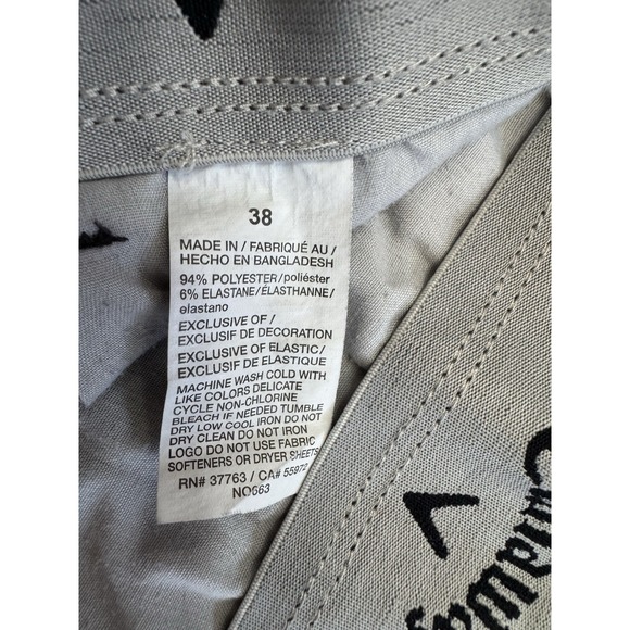 Callaway Golf Shorts Flat Front Black Polyester Elastane Mens Size 38 W/pockets - Picture 4 of 9